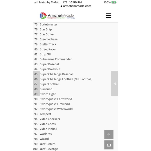 Atgames Atari flashback 6 100 built in games - Picture 5 of 6
